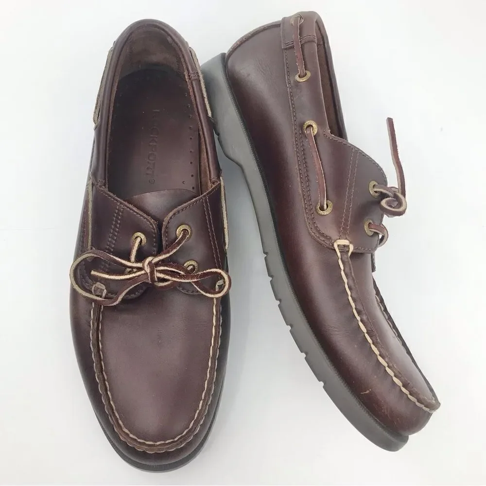 Rockport brown leather